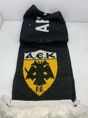 AEK Athens FC Champions League Greek Team Scarf NEW UNUSED