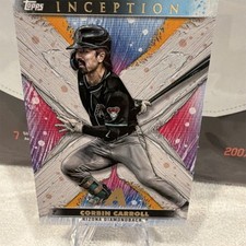 Topps 2024 Inception Corbin Carroll Base Set #116 Diamondbacks Baseball Card