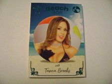 2026 Benchwarmer Girls of Summer S2 Tanea Brooks BEACH BALL AQUA Ser# 2/3