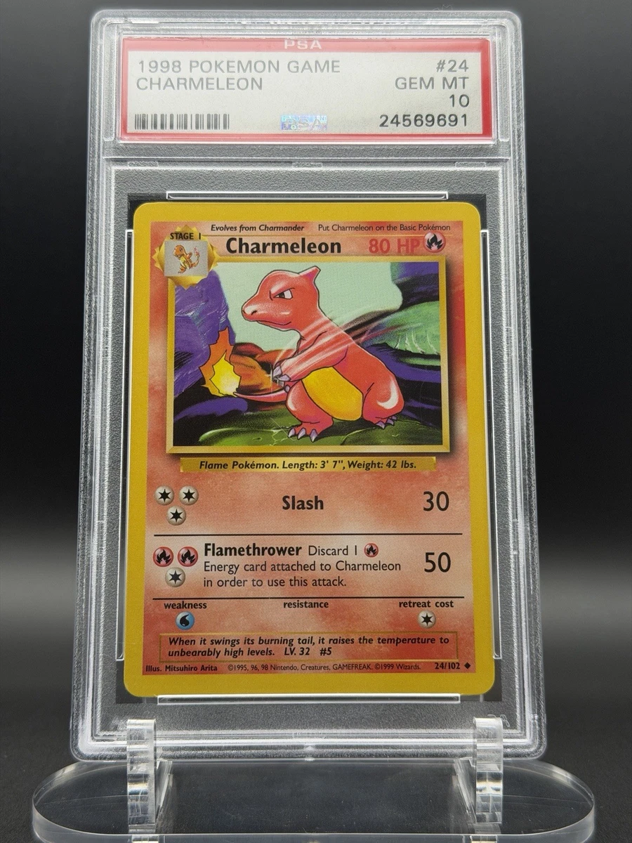 Charmeleon Pokémon TCG 非常见个人收藏卡牌游戏卡英文版| eBay
