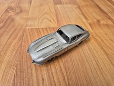 DANBURY MINT 1/43 CLASSIC 1965 JAGUAR E-TYPE FIXED HEAD PEWTER MODEL CAR RARE