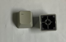 VINTAGE Apple IIe - KEYCAP Platinum Blk Back Blk Lettering Orig. Replacement