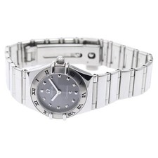 OMEGA CONSTELLATION MINI MY CHOICE 1561.51 22.5mm SS Quartz Gray Dial #C1988