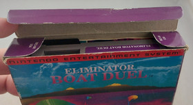 Eliminator Boat Duel (Nintendo Entertainment System, NES 1991) CIB / Complete