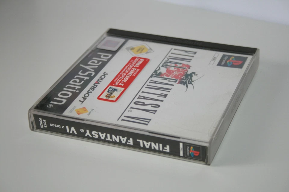 FINAL FANTASY VI FF6 + FF 10 DEMO _ SONY PLAYSTATION _ PLAY STATION PS1 PAL GAME - Bild 4 von 4