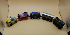 Thomas The Tank Engine and Friends Wooden Magnetic Trains Railway Toys Lot of 5