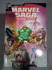 The Marvel Saga Official History of Marvel Universe V 1 Essential Book TPB