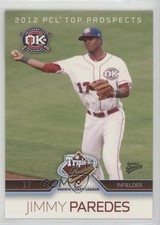 2012 MultiAd Sports Pacific Coast League Top Prospects Jimmy Paredes #19 2f4
