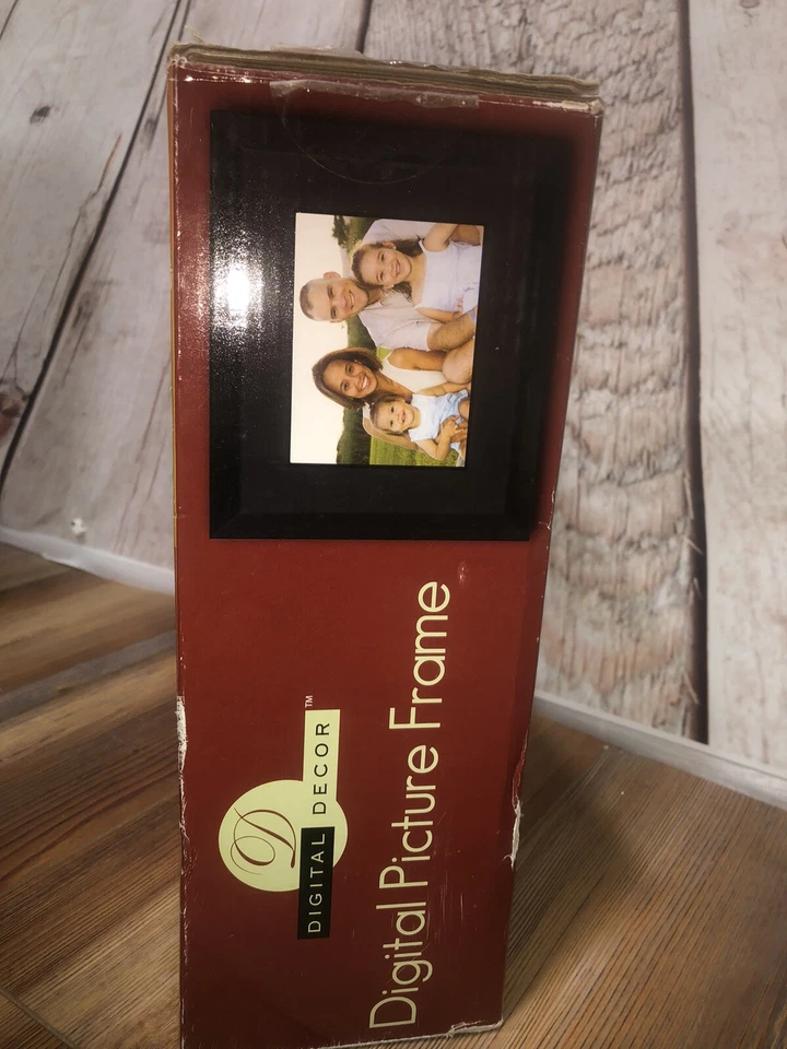 Digital Decor Digit 8" Photo Frame Black Frame DPF8512 NEW in BOX 512MB Memory - Image 4 of 4