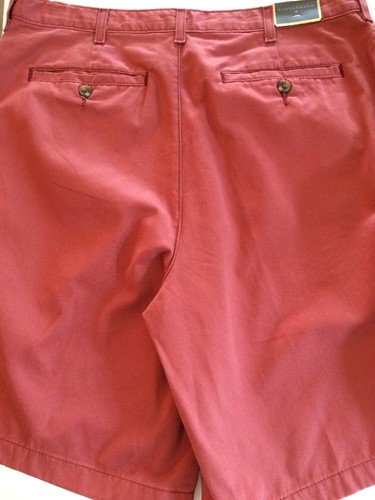 Saddlebred Shorts Pleated Cell Pocket 100% Cotton Shorts Mens Sz 38 Inseam 9" - Picture 9 of 11