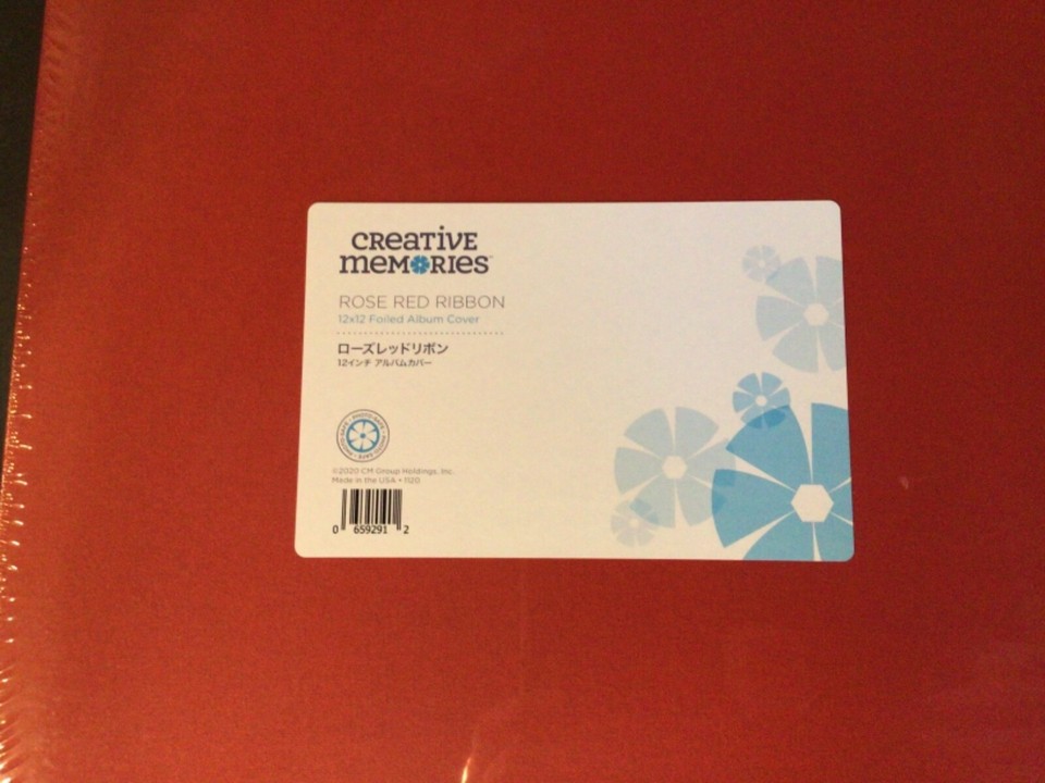 Creative Memories 12 x 12 FOILED Coverset / Rose Red Album- NIP | eBay