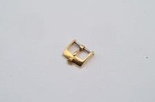 Rolex Bracciale IN Pelle Fibbia 14MM 18K 750 Massiccio Oro