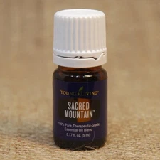 Young Living SACRED MOUNTAIN 5 mL Essential Oil NEW Unopened FREE SHIP 24 hr