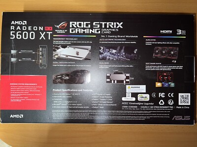 ASUS ROG Strix Radeon RX 5600 XT TOP 6GB GDDR6 Graphics Card | eBay