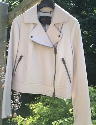 Women’s Leather Jacket COACH Pale pink - Image 1 of 4