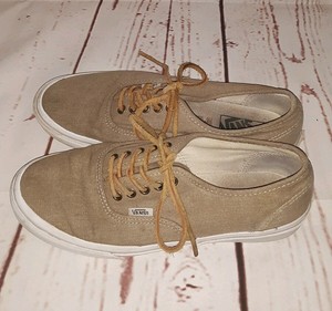beige vans womens