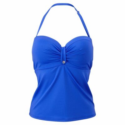 Lepel Swim Lagoon Blue Balconette Tankini Top Chest Size 32 or
