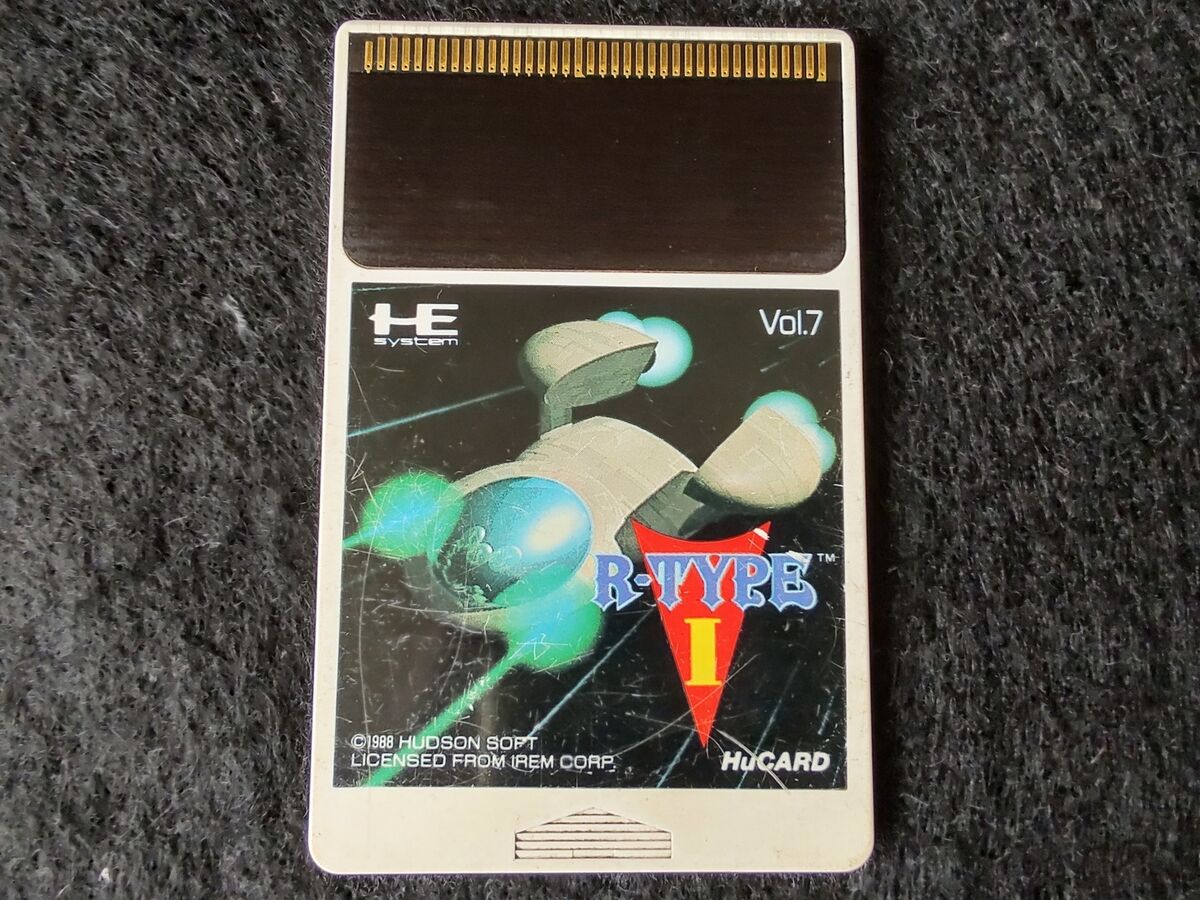 R-TYPE 1 Part 1 NEC PC Engine TurboGrafx-16 PCE game R-TYPE 1 Part 1 NEC PC Engine TurboGrafx-16 PCE game