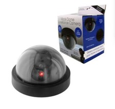 Mock Dome Surveillance Camera - No Wiring Needed Realistic LED Light