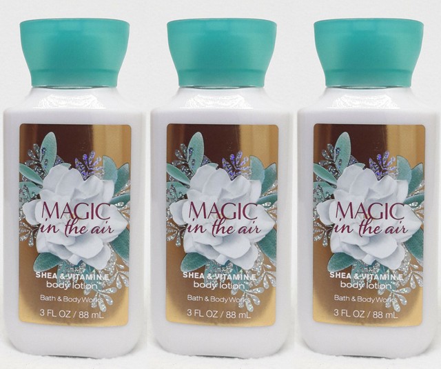 3 Bath Body Works MAGIC IN THE AIR Travel Size Mini Lotion Cream eBay