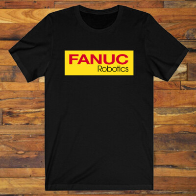 FANUC Robotics Men's Black S-5XL