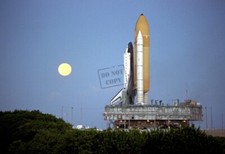 STS-86 Rollout  Launch Pad 39A Space Shuttle Atlantis 8X12 PHOTOGRAPH