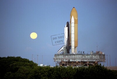 STS-86 Rollout  Launch Pad 39A Space Shuttle Atlantis 8X12 PHOTOGRAPH