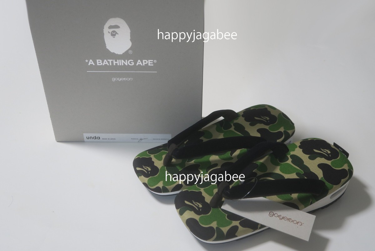 靴 BAPE X GOYEMON ABC CAMO UNDA A BATHING APE Footwear BAPE x GOYEMON ABC CAMO UNDA 1K33191001 | eBay