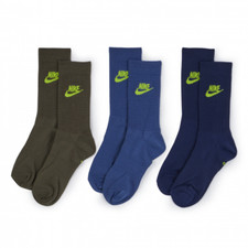 Nike Sportswear Essentials Crew Socks 3 Pack W4-W6 / 3Y-5Y Multicolor DX5025-902