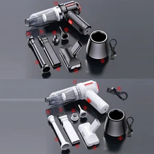 3 in 1 Upgrade Car Vacuum Cleaner Air Blower Wireless Handheld Rechargeable Mini