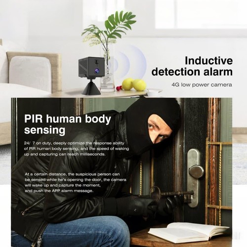 3MP WIFI Camera Active Wake-Up Human Detection with 2000mAh Battery APP Remote - Picture 6 of 12
