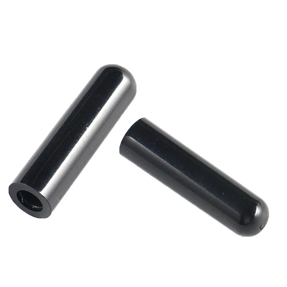 Inserto de cubierta de perilla de tornillo de botón para BMW F10 F02 E21 negro 2 piezas Foto 4 de 4