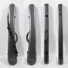 Carbon Fiber Double Bass Bow Case Black Bass Bow Box 2 pcs Light Strong Bow Bag