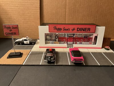 1/64 Scale Handmade Peggy Sue s Diner Diorama