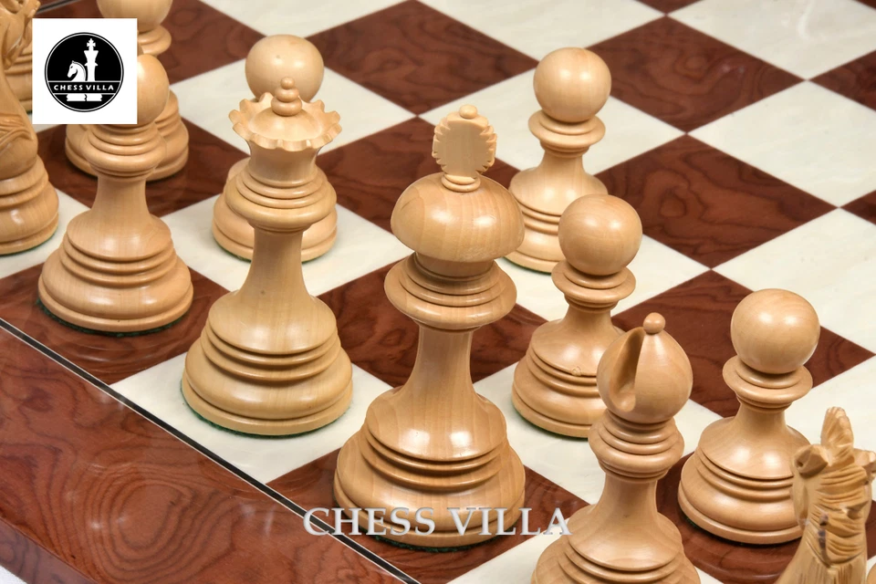 The Premium Collection- 4.4" Wellington Series Staunton Chess Pieces Only Set - Image 4 of 4
