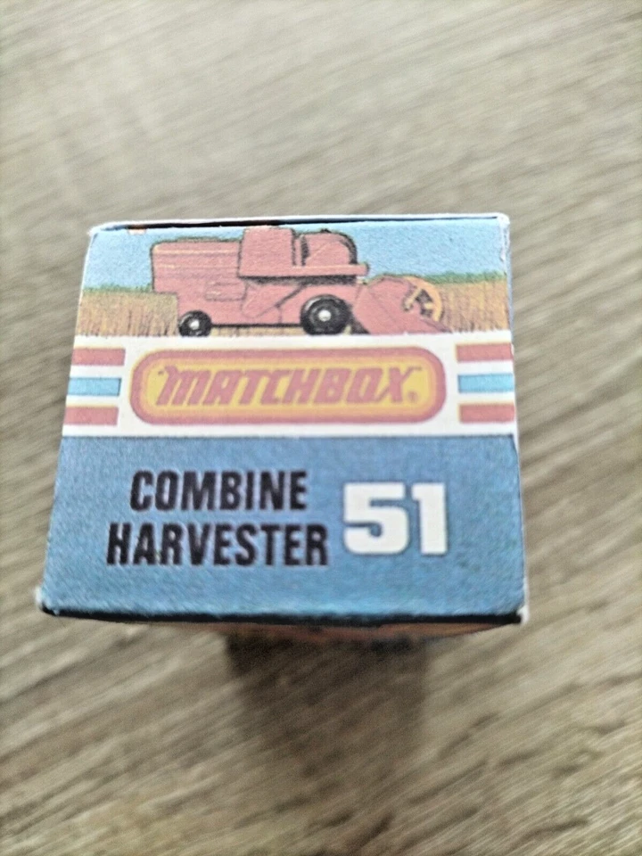 Matchbox Superfast - No51 Combine Harvester - Replica / Copy Box only - Image 3 of 3