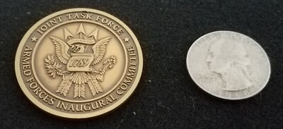 VINTAGE President Bush Joint Task Force DoD Inauguration POTUS US Challenge Coin