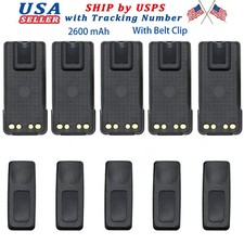 5-Pack PMNN4409AR Battery For Motorola APX1000 APX2000 APX4000 APX4000R APX900