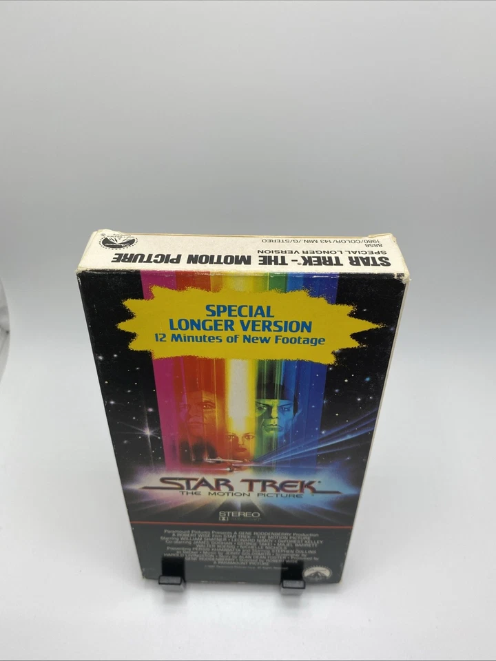 Star Trek: The Motion Picture (VHS, 1988, Special Longer Version) - Image 2 of 4