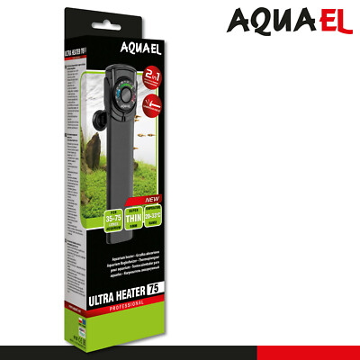 Aquael Kunststoff Heizer Ultra Heater 75W Aquarienheizung Fische Pflanzen