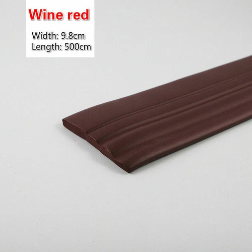 5M Self Adhesive Skirting Line Baseboard Waistline Border Wall Trim Stickers DIY - Picture 14 of 20