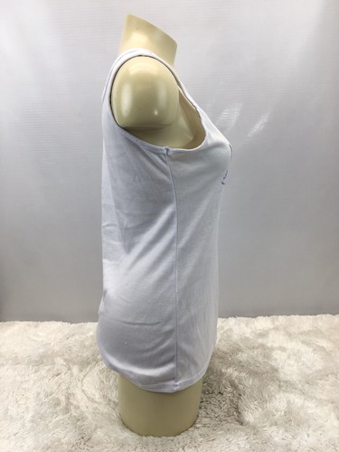 Hello Mello Fun Tank Top Women Size Small/Medium White - Picture 4 of 6