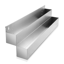 OPEN BOX - 32" Double Tier Speed Rail - Stainless Steel Liquor Bottle Bar Rack