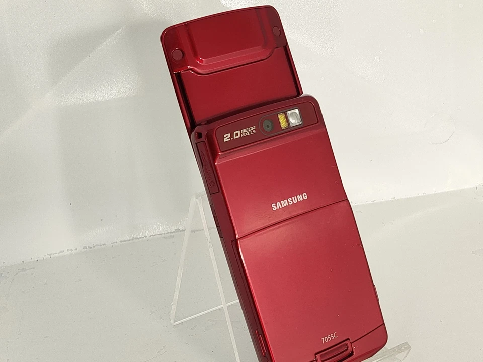 【dummy!】 Samsung 705SC（color red） softbank-japan non-working cellphone - Image 3 of 4