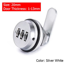 Combination Cabinet Lock Black/Silver Zinc Alloy Password Locks Security Home Au