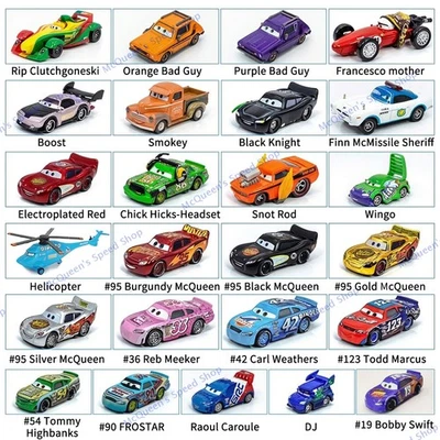 Disney Pixar Cars 3 National Numbered Racing Boost Sterling Diecast Model Cars - Image 1 of 2