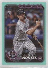2024 Topps Series 1 Aqua Coco Montes #92 1cb0