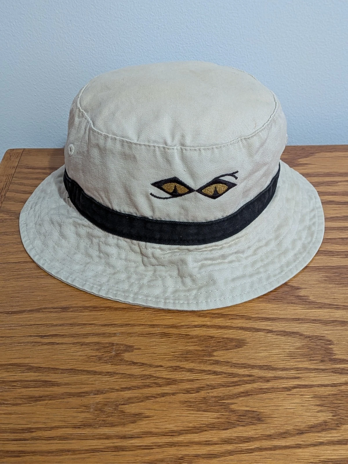 RARE Vintage Snake Eyes Bucket Hat Headgear 100% Cotton