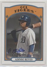 2021 Topps Heritage Minor League Edition Real One Adinso Reyes #ROA-AR Auto 0r8o