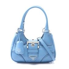 Prada MOON Leather Handbag